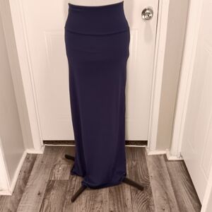 Blue Maxi Skirt (S)